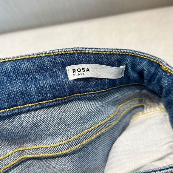 NWT Dear John Rosa Flare Denim Jeans Size 32 - Picture 8 of 11